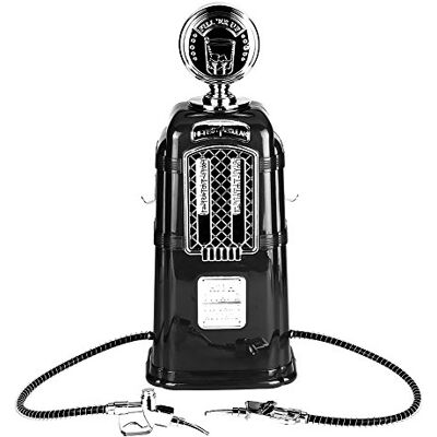 Vikye 1000 CC Bierspender, Doppelpistolen Alkoholspender Pumpe Geeignet für Bier, Alkohol, Wasser, Saft, Wein, Sodawasser(Schwarz) Vikye 1000 CC Bierspender, Doppelpistolen Alkoholspender Pumpe Geeignet für Bier, Alkohol, Wasser, Saft, Wein, Sodawasser(Schwarz)