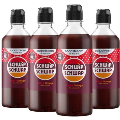 sodastream drink mix Schwip Schwap, 4er Pack (4 x 440 ml) sodastream drink mix Schwip Schwap, 4er Pack (4 x 440 ml)