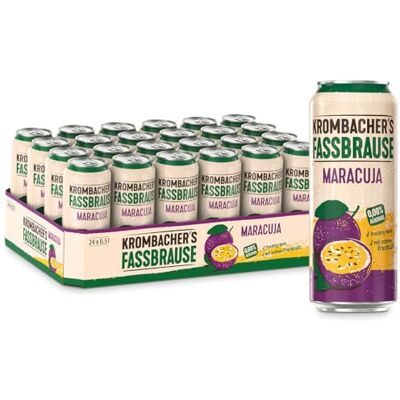 Krombacher ’s Fassbrause Maracuja Dose (24 x 0,5 l) Krombacher ’s Fassbrause Maracuja Dose (24 x 0,5 l)