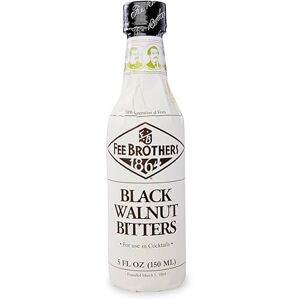 Fee Brothers Black Walnut Bitters 150 ml für Cocktails & Longdrinks für besondere Würze und Raffinesse herbes Aroma nach Walnüssen herber & leicht bitterlicher Geschmack nach Walnuss Fee Brothers Black Walnut Bitters 150 ml für Cocktails & Longdrinks für besondere Würze und Raffinesse herbes Aroma nach Walnüssen herber & leicht bitterlicher Geschmack nach Walnuss