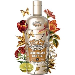 Coppa Cocktails Long Island Iced Tea 0,7L, 10% Vol. Fertig gemixter Cocktail mit Vodka, Tequila, Rum & Cola, Ready to Serve Komplexer Klassiker im Glas Coppa Cocktails Long Island Iced Tea 0,7L, 10% Vol. Fertig gemixter Cocktail mit Vodka, Tequila, Rum & Cola, Ready to Serve Komplexer Klassiker im Glas