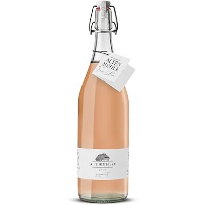 Schladerer Brennerei Zur Alten Mühle Alte Himbeere Fass-Edition feine Himbeeren Spirituose in der klassischen Bügelflasche milder Obstler fassgereift im Schwarzwald, 1 x 1,0 l Schladerer Brennerei Zur Alten Mühle Alte Himbeere Fass-Edition feine Himbeeren Spirituose in der klassischen Bügelflasche milder Obstler fassgereift im Schwarzwald, 1 x 1,0 l