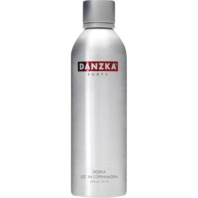 Danzka Forty Premium Vodka, 40% vol., Aluminiumflasche, 1,75 L Danzka Forty Premium Vodka, 40% vol., Aluminiumflasche, 1,75 L