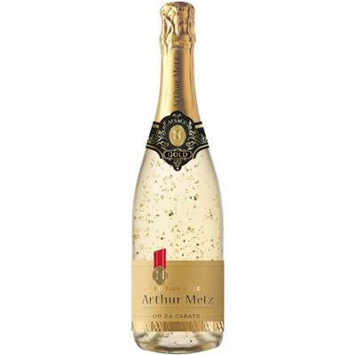 Metz Gold Edition, 24 Karat, Sekt mit echten, feinen Goldflocken (1 x 0,75 l) Metz Gold Edition, 24 Karat, Sekt mit echten, feinen Goldflocken (1 x 0,75 l)