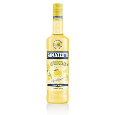 Ramazzotti Limoncello, Zitronen-Likör mit erfrischendem Geschmack & intensivem Zitrusaroma aus Italien, beliebt als Aperitif oder Digestif, 1 x 1 L Ramazzotti Limoncello, Zitronen-Likör mit erfrischendem Geschmack & intensivem Zitrusaroma aus Italien, beliebt als Aperitif oder Digestif, 1 x 1 L