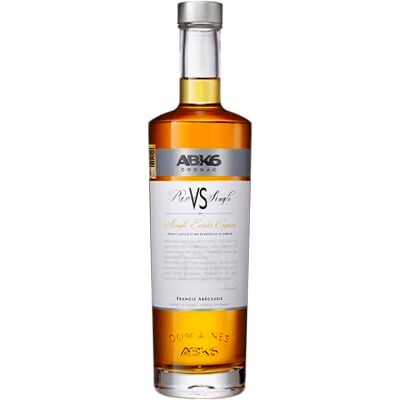 ABK6 Abécassis Cognac VS Pure Single (1 x 0,7 l) – Französischer Cognac aus der Kernregion, Digestif mit Aprikosennote ABK6 Abécassis Cognac VS Pure Single (1 x 0,7 l) – Französischer Cognac aus der Kernregion, Digestif mit Aprikosennote