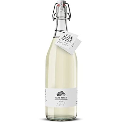 Schladerer Brennerei Zur Alten Mühle Alte Birne Fass-Edition feine Williams Christ Birnen Spirituose in der klassischen Bügelflasche milder Obstler fassgereift im Schwarzwald, 1 x 1,0 l Schladerer Brennerei Zur Alten Mühle Alte Birne Fass-Edition feine Williams Christ Birnen Spirituose in der klassischen Bügelflasche milder Obstler fassgereift im Schwarzwald, 1 x 1,0 l