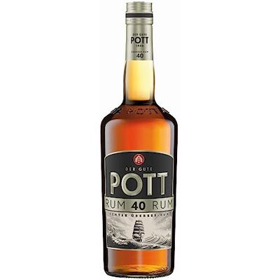 Pott Rum 40% vol. (1 x 0.7 l) , Echter Übersee-Rum , seit 1848 eine Garantie für höchste Qualität & Reife , Perfekt für Tee, Grog, Punsch, Rumtopf, Feuerzangenbowle , zum Backen Pott Rum 40% vol. (1 x 0.7 l) , Echter Übersee-Rum , seit 1848 eine Garantie für höchste Qualität & Reife , Perfekt für Tee, Grog, Punsch, Rumtopf, Feuerzangenbowle , zum Backen