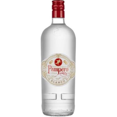 Pampero Blanco Rum 100 cl – Weißer Rum, in Ex-Scotch Fässern gereift, 37,5% Vol. Pampero Blanco Rum 100 cl – Weißer Rum, in Ex-Scotch Fässern gereift, 37,5% Vol.