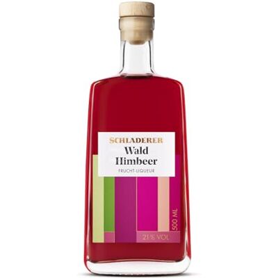 Schladerer Himbeer Liqueur natürlicher Frucht-Likör 21% vol. aus Hand gepflückten Wald-Himbeeren und naturreinem Himbeersaft fruchtig, aromatisch und natürlich (1 x 0,5l) Schladerer Himbeer Liqueur natürlicher Frucht-Likör 21% vol. aus Hand gepflückten Wald-Himbeeren und naturreinem Himbeersaft fruchtig, aromatisch und natürlich (1 x 0,5l)