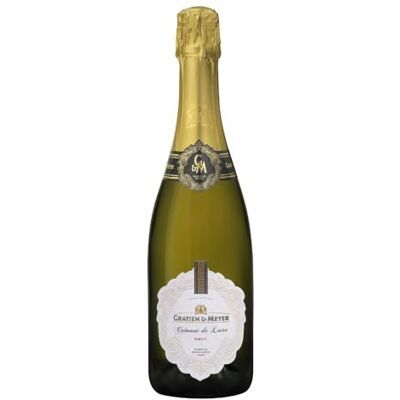 Gratien & Meyer Crémant de Loire Cuvée Diadem Brut (1 x 0,75 l) Edler Schaumwein aus Frankreich, Traditionelle Flaschengärung, Zart und leicht, auf Champagner-Niveau Gratien & Meyer Crémant de Loire Cuvée Diadem Brut (1 x 0,75 l) Edler Schaumwein aus Frankreich, Traditionelle Flaschengärung, Zart und leicht, auf Champagner-Niveau