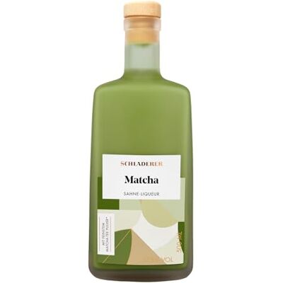 Schladerer MATCHA Sahne-Liqueur cremiger Sahne Likör aus hauseigenem Auszug von fein gemahlenem Matcha-Tee perfekt pur oder als Iced Matcha Latte (1 x 0,5l) Schladerer MATCHA Sahne-Liqueur cremiger Sahne Likör aus hauseigenem Auszug von fein gemahlenem Matcha-Tee perfekt pur oder als Iced Matcha Latte (1 x 0,5l)