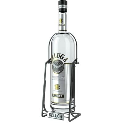 Beluga NOBLE (1 x 3000ml) im Geschenkkarton mit Wiege, Premium-Vodka aus Montenegro mit feinstem Bio-Getreide und reinem Quellwasser, 40 Prozent Volumen Beluga NOBLE (1 x 3000ml) im Geschenkkarton mit Wiege, Premium-Vodka aus Montenegro mit feinstem Bio-Getreide und reinem Quellwasser, 40 Prozent Volumen