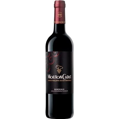 Baron Philippe de Rothschild Mouton Cadet Rouge – Trockener Rotwein aus Bordeaux (1 x 0,75 l) Baron Philippe de Rothschild Mouton Cadet Rouge – Trockener Rotwein aus Bordeaux (1 x 0,75 l)