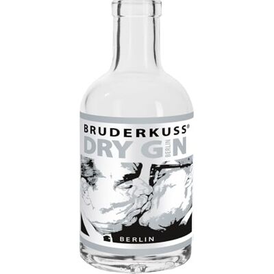 Bruderkuss Gin aus Deutschland: Dry Gin Perfekt pur oder als Gin Tonic (1 x 0.2 l) Bruderkuss Gin aus Deutschland: Dry Gin Perfekt pur oder als Gin Tonic (1 x 0.2 l)