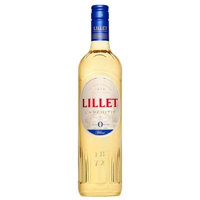 Lillet Blanc 0% – Alkoholfreier französischer Apéritif, 0,75 L, Fruchtig-florale Aromen aus entalkoholisiertem Wein & natürlichen Infusionen, für Aperitif-Momente, hergestellt in Podensac Lillet Blanc 0% – Alkoholfreier französischer Apéritif, 0,75 L, Fruchtig-florale Aromen aus entalkoholisiertem Wein & natürlichen Infusionen, für Aperitif-Momente, hergestellt in Podensac