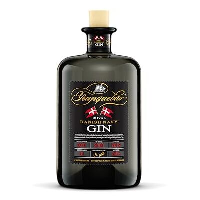 Tranquebar Royal Danish Navy Gin Premium Small Batch Gin Aromen von Wacholderbeeren und Zitrusfrüchten 700ml 52% vol. Tranquebar Royal Danish Navy Gin Premium Small Batch Gin Aromen von Wacholderbeeren und Zitrusfrüchten 700ml 52% vol.