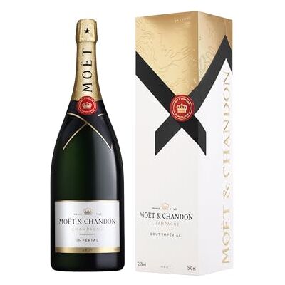 Moët & Chandon Impérial Brut Champagner, 1,5L Magnum, in Geschenkbox Ikone aus der Champagne Elegant, frisch & fruchtig Feine Perlage Zeitloser Klassiker Moët & Chandon Impérial Brut Champagner, 1,5L Magnum, in Geschenkbox Ikone aus der Champagne Elegant, frisch & fruchtig Feine Perlage Zeitloser Klassiker