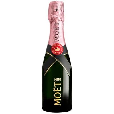 Moët & Chandon Rosé Impérial Champagner, Mini Flasche, 0,2L Moët & Chandon Rosé Impérial Champagner, Mini Flasche, 0,2L