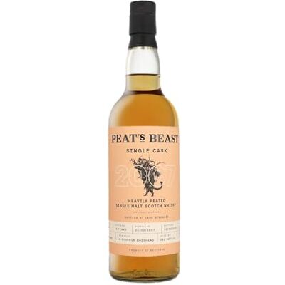 Peat's Beast Peat’s Beast Single Cask 2007 Scotch Whisky 55% – Cask Strength, Rauchig & Getorftet, Bourbon Cask, 0,7L, Limitierte Abfüllung Peat's Beast Peat’s Beast Single Cask 2007 Scotch Whisky 55% – Cask Strength, Rauchig & Getorftet, Bourbon Cask, 0,7L, Limitierte Abfüllung