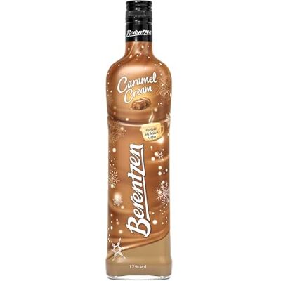 Berentzen Caramel Cream Likör 0,7 L 17% Vol. Karamell & zarte Creme Likör mit dem Geschmack von von Karamell und zarter Creme Berentzen Caramel Cream Likör 0,7 L 17% Vol. Karamell & zarte Creme Likör mit dem Geschmack von von Karamell und zarter Creme