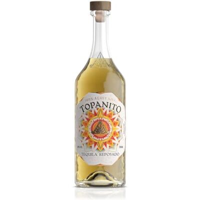 Topanito - Tequila Reposado - 100% Agave - 40% Vol - Tequila Topanito - Tequila Reposado - 100% Agave - 40% Vol - Tequila