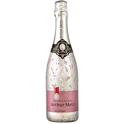 Metz Cremant d'Alsace Rosé Brut, Pinot Noir, Méthode Traditionnelle (1 x 0.75 l) Metz Cremant d'Alsace Rosé Brut, Pinot Noir, Méthode Traditionnelle (1 x 0.75 l)