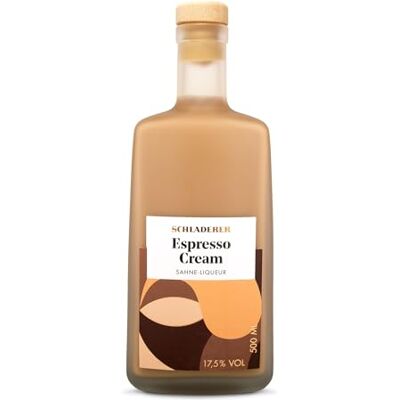 Schladerer ESPRESSO CREAM Sahne-Liqueur cremiger Sahne Likör mit intensivem Espresso-Geschmack perfekt pur, auf Eis oder in Cocktails genießen (1 x 0,5l) Schladerer ESPRESSO CREAM Sahne-Liqueur cremiger Sahne Likör mit intensivem Espresso-Geschmack perfekt pur, auf Eis oder in Cocktails genießen (1 x 0,5l)