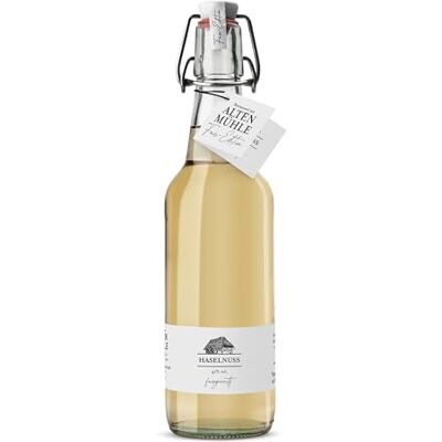 Schladerer Brennerei Zur Alten Mühle Haselnuss Fass-Edition feine Haselnuss Spirituose in der klassischen Bügelflasche milde Spirituose fassgereift im Schwarzwald, 1 x 0.5l Schladerer Brennerei Zur Alten Mühle Haselnuss Fass-Edition feine Haselnuss Spirituose in der klassischen Bügelflasche milde Spirituose fassgereift im Schwarzwald, 1 x 0.5l
