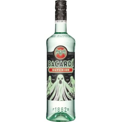 BACARDI BACARDÍ Carta Blanca, Rum, 37,5% Vol. Halloween Edition BACARDI BACARDÍ Carta Blanca, Rum, 37,5% Vol. Halloween Edition