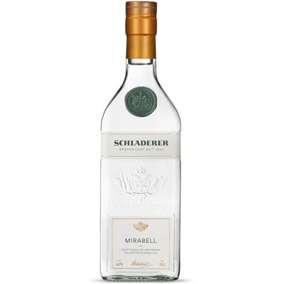 Schladerer Mirabell, edler Obstbrand aus dem Schwarzwald, mild und intensiv dank goldgelber Mirabellen aus der Region Obstbrände (1 x 350 ml) Schladerer Mirabell, edler Obstbrand aus dem Schwarzwald, mild und intensiv dank goldgelber Mirabellen aus der Region Obstbrände (1 x 350 ml)