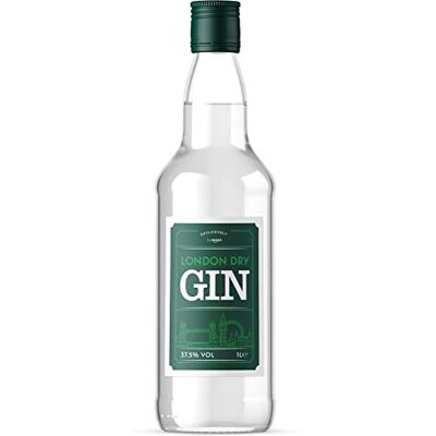 Amazon London Dry Gin, hergestellt und abgefüllt in Großbritannien, 1000ml/1L Amazon London Dry Gin, hergestellt und abgefüllt in Großbritannien, 1000ml/1L