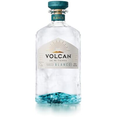Volcan Volcán De Mi Tierra Blanco Tequila, 70cl Premium-Tequila aus 100% Blauer Weber Agave Hochland & Tiefland Frisch & komplex mit Zitrus- und Kräuternoten Für Cocktails & pur Volcan Volcán De Mi Tierra Blanco Tequila, 70cl Premium-Tequila aus 100% Blauer Weber Agave Hochland & Tiefland Frisch & komplex mit Zitrus- und Kräuternoten Für Cocktails & pur