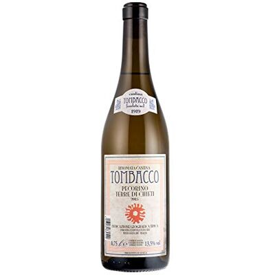 Rinomata Cantina Tombacco – Pecorino IGT Terre di Chieti – Trockener Weißwein aus Italien – 0,75l Flasche Rinomata Cantina Tombacco – Pecorino IGT Terre di Chieti – Trockener Weißwein aus Italien – 0,75l Flasche