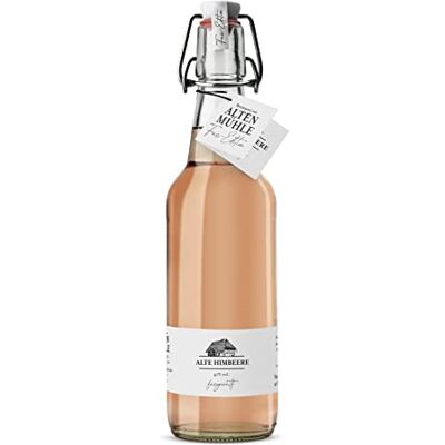 Schladerer Brennerei Zur Alten Mühle Alte Himbeere Fass-Edition feine Himbeer Spirituose in der klassischen Bügelflasche milder Obstler fassgereift im Schwarzwald, 1 x 0.5l Schladerer Brennerei Zur Alten Mühle Alte Himbeere Fass-Edition feine Himbeer Spirituose in der klassischen Bügelflasche milder Obstler fassgereift im Schwarzwald, 1 x 0.5l