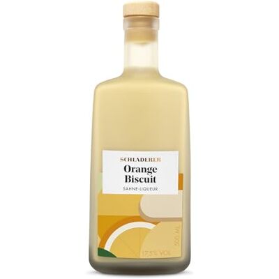 Schladerer ORANGE BISCUIT Sahne-Liqueur cremiger Sahne Likör mit intensivem Orangen-Geschmack perfekt pur, auf Eis oder in Cocktails genießen (1 x 0,5l) Schladerer ORANGE BISCUIT Sahne-Liqueur cremiger Sahne Likör mit intensivem Orangen-Geschmack perfekt pur, auf Eis oder in Cocktails genießen (1 x 0,5l)