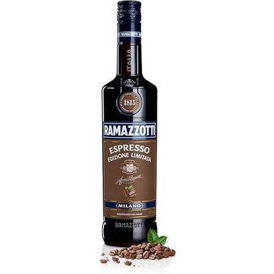 Ramazzotti Espresso Limited Edition, Amaro-Likör mit intensivem Geschmack & Espresso aus Italien, beliebt für Cocktails oder Digestif, 25% Vol., 1 x 0,7 l Ramazzotti Espresso Limited Edition, Amaro-Likör mit intensivem Geschmack & Espresso aus Italien, beliebt für Cocktails oder Digestif, 25% Vol., 1 x 0,7 l