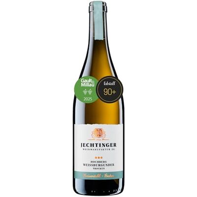 Jechtinger Weinmanufaktur eG Jechtinger Weißer Burgunder BESTE LAGE Hochberg QbA trocken – SILBER 2025 AWC Vienna – Weißwein trocken, eleganter Körper & kräftige Struktur – Anbaugebiet Kaiserstuhl (1 x 0,75 l) Jechtinger Weinmanufaktur eG Jechtinger Weißer Burgunder BESTE LAGE Hochberg QbA trocken – SILBER 2025 AWC Vienna – Weißwein trocken, eleganter Körper & kräftige Struktur – Anbaugebiet Kaiserstuhl (1 x 0,75 l)