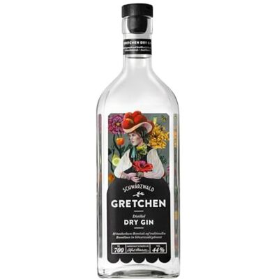 Schladerer GRETCHEN Distilled Dry Gin, harmonischer Schwarzwald Gin der Hausbrennerei , natürlich herb und fruchtig frisch mit feinen Quittennoten (1 x 0.7l) Schladerer GRETCHEN Distilled Dry Gin, harmonischer Schwarzwald Gin der Hausbrennerei , natürlich herb und fruchtig frisch mit feinen Quittennoten (1 x 0.7l)