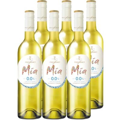 Freixenet Mia 0,0 Prozent Blanco (6 x 0,75 l) – alkoholfreies Getränk aus entalkoholisiertem Wein mit Mango, Pfirsich, Aprikose und Orangenblüte passt zu Melone, Sushi und Trüffel-Pommes Freixenet Mia 0,0 Prozent Blanco (6 x 0,75 l) – alkoholfreies Getränk aus entalkoholisiertem Wein mit Mango, Pfirsich, Aprikose und Orangenblüte passt zu Melone, Sushi und Trüffel-Pommes