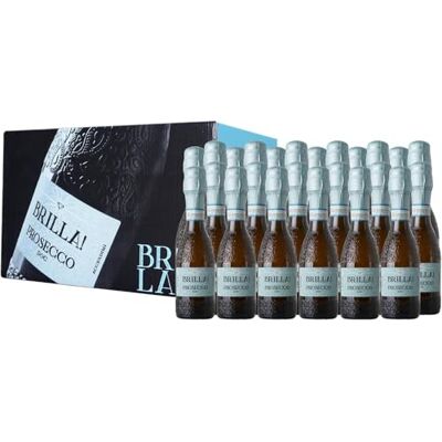 BRILLA PROSECCO DOC EXTRA DRY Schaumwein – 11% vol – Mini-Flaschen 200 ml BRILLA PROSECCO DOC EXTRA DRY Schaumwein – 11% vol – Mini-Flaschen 200 ml