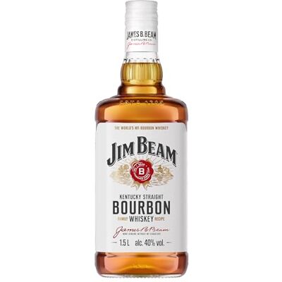Beam White Kentucky Straight Bourbon Whiskey 40% Vol 1,5l Beam White Kentucky Straight Bourbon Whiskey 40% Vol 1,5l