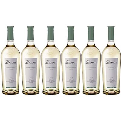 D'Amati Weisswein Chardonnay Fiano, Italien, IGP Puglia (6 x 1 l) D'Amati Weisswein Chardonnay Fiano, Italien, IGP Puglia (6 x 1 l)