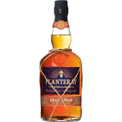 PLANTERAY RUM (Ex Plantation) Gran Añejo Rhum Vieux Ambré Origine : Guatemala Notes de Vanille & Epices 42% Alcool 70 cl PLANTERAY RUM (Ex Plantation) Gran Añejo Rhum Vieux Ambré Origine : Guatemala Notes de Vanille & Epices 42% Alcool 70 cl