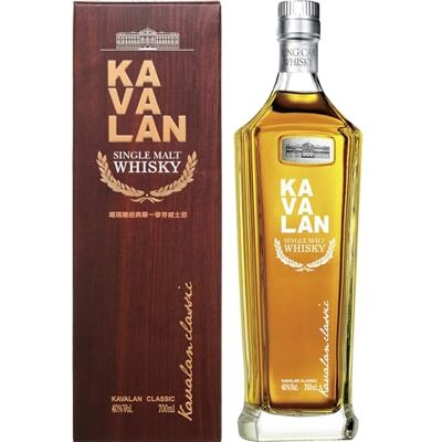 Kavalan Classic Single Malt Whisky 700 ml 40% Vol. Reichhaltige Aromen 7 Jahre gereift Aus gemälzter Gerste Duft von Blumen, Früchten & Karamell In Geschenkverpackung Kavalan Classic Single Malt Whisky 700 ml 40% Vol. Reichhaltige Aromen 7 Jahre gereift Aus gemälzter Gerste Duft von Blumen, Früchten & Karamell In Geschenkverpackung