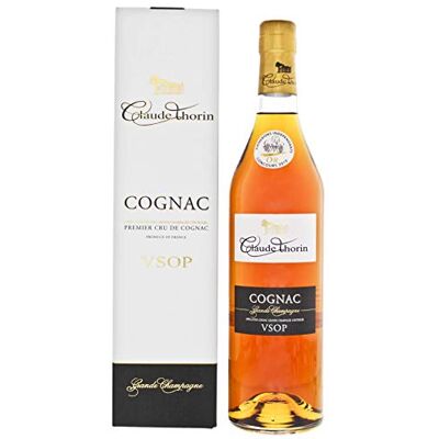 Claude Thorin I Cognac Grande Champagne VSOP I 700ml Flasche I 40,00% Volume mit Geschenkbox Claude Thorin I Cognac Grande Champagne VSOP I 700ml Flasche I 40,00% Volume mit Geschenkbox