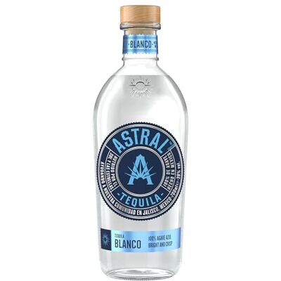 Astral Blanco Tequila 38% Alkoholgehalt Einzelflasche 700ml 100% Blaue Agave Astral Blanco Tequila 38% Alkoholgehalt Einzelflasche 700ml 100% Blaue Agave