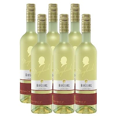 Maybach Riesling lieblich QbA 2016 (6 x 0.75 l) Maybach Riesling lieblich QbA 2016 (6 x 0.75 l)