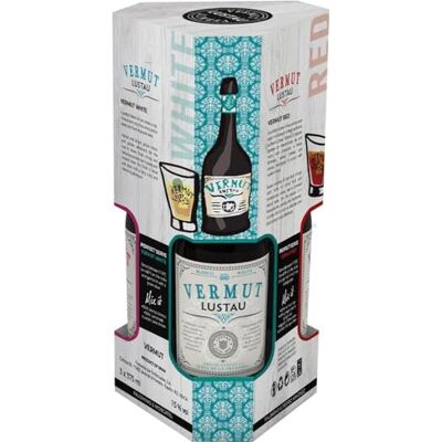 Lustau Vermut Trio Geschenkpackung je 1 x 0,375l 15% vol.: Vermut White, Red, Rosé Spanischer Wermut (1.125 l) Spanischer Wermut drei Sorten je 0.375 l Lustau Vermut Trio Geschenkpackung je 1 x 0,375l 15% vol.: Vermut White, Red, Rosé Spanischer Wermut (1.125 l) Spanischer Wermut drei Sorten je 0.375 l