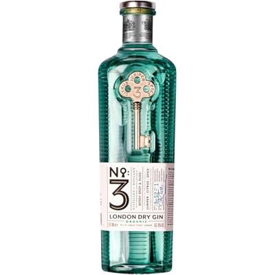 No.3 No. 3 London Dry Gin Organic by Berry Bros. & Rudd 1x0.7L England Intensiver Wacholdergeschmack No.3 No. 3 London Dry Gin Organic by Berry Bros. & Rudd 1x0.7L England Intensiver Wacholdergeschmack